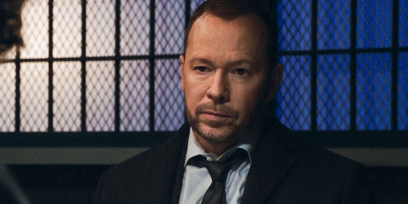 Donnie Wahlberg in Blue Bloods close up