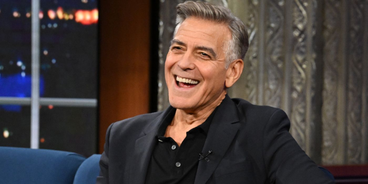 George Clooney Laughs Off Trump Election Victory on 'The Late Show With Stephen Colbert'
