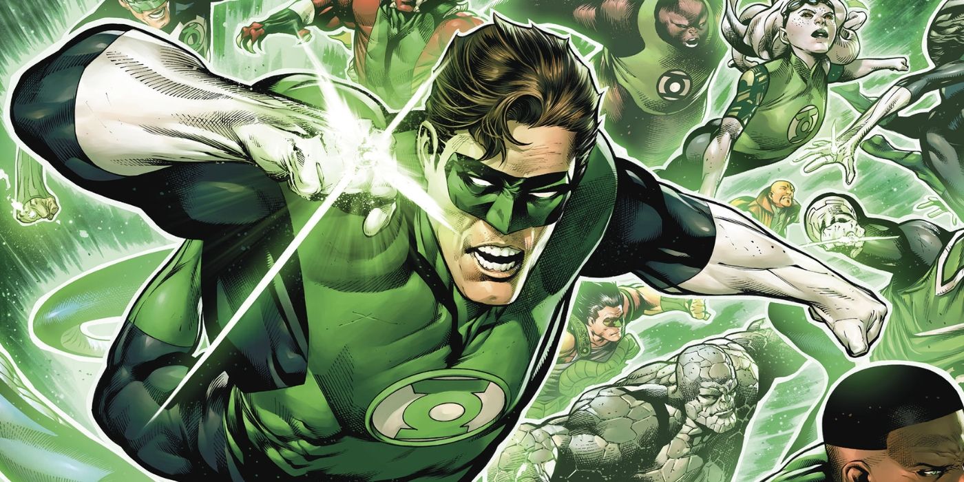 Hal Jordan in Green Lantern Corps comic