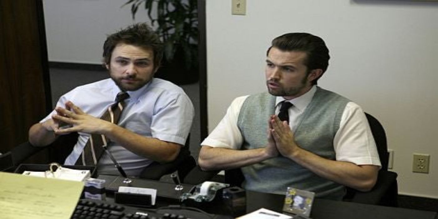 Charlie Day and Rob McElhenney in It's Always Sunny in Philadelphia.