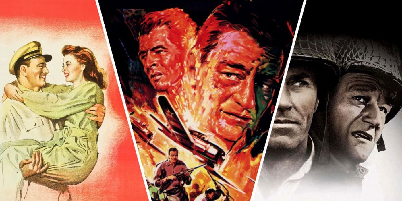 John Wayne's 15 Best War Movies, Ranked