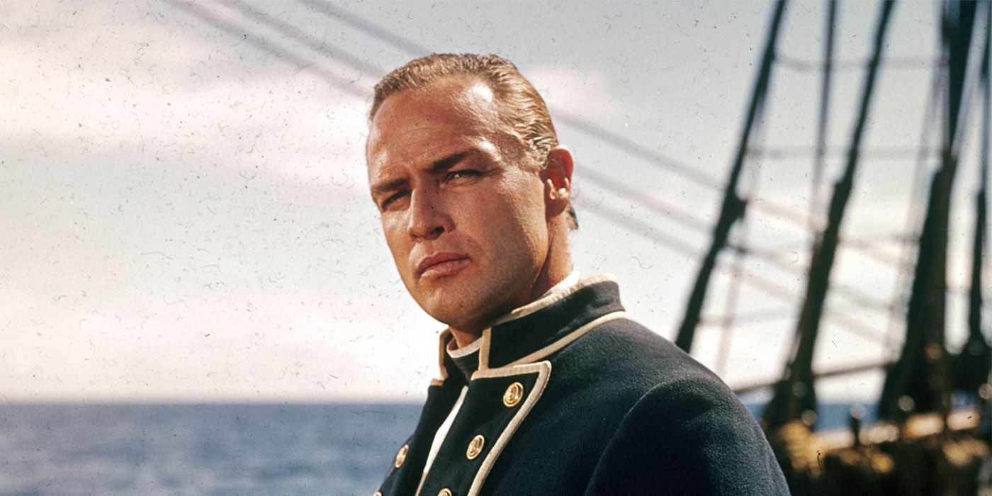 Marlon Brando as 1st Lt. Fletcher Christian in 'Mutiny on the Bounty'