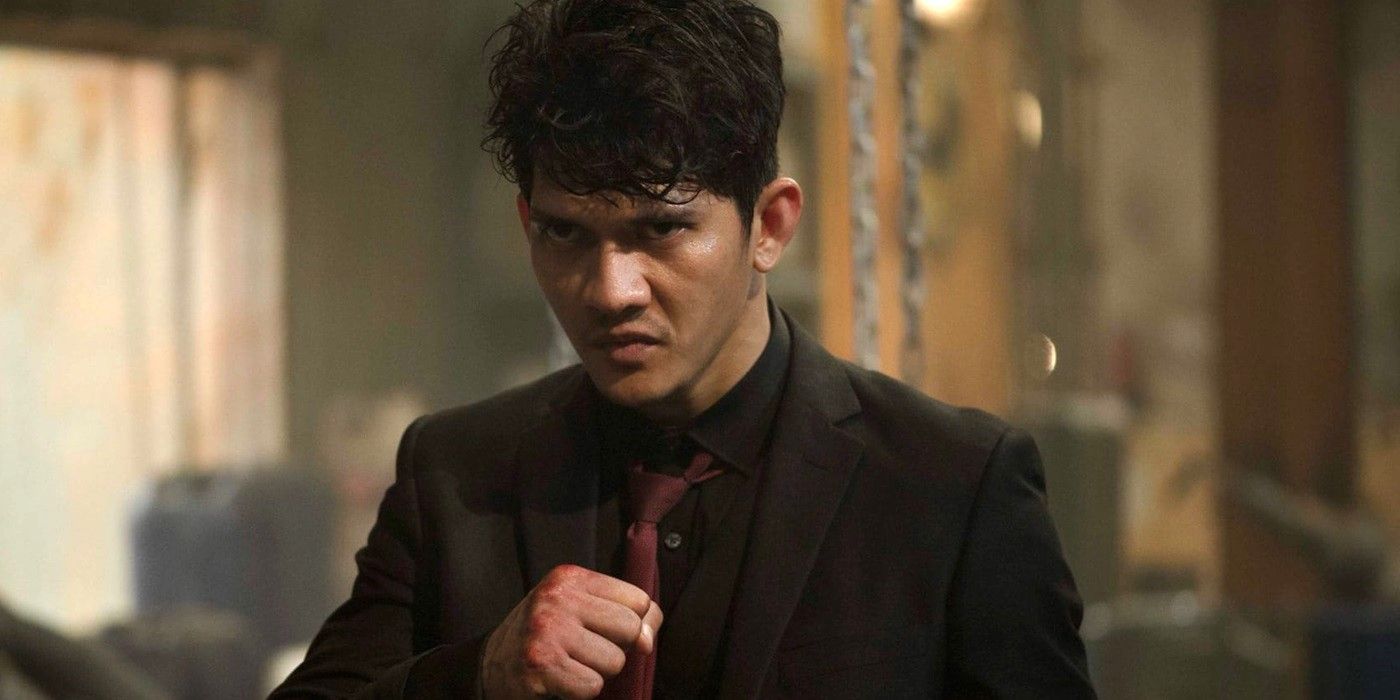 Iko Uwais in The Night Comes For Us.