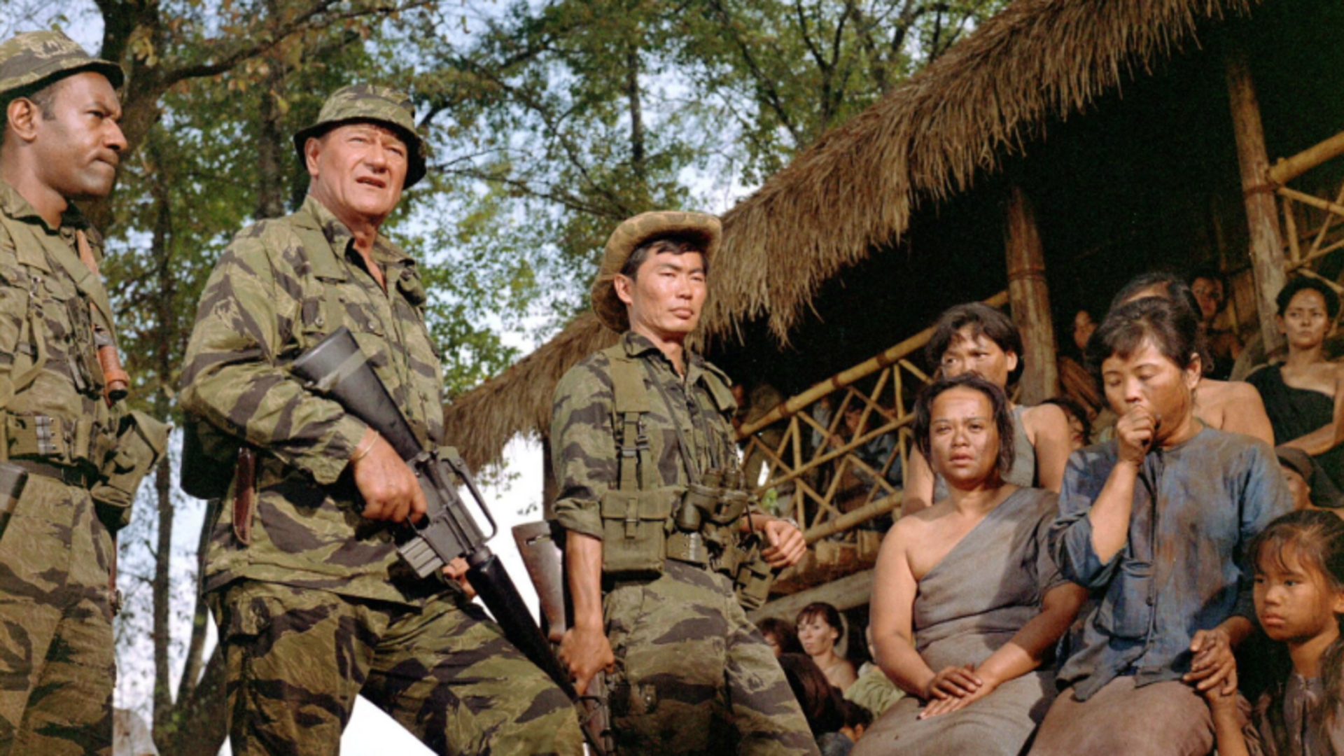 John Wayne stars in Vietnam propaganda The Green Berets