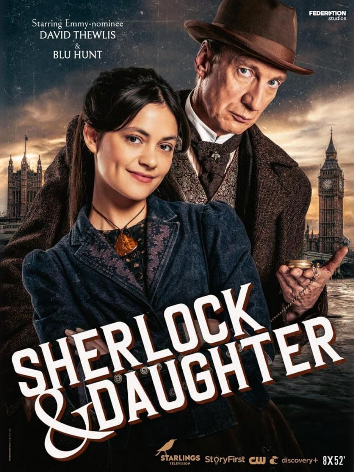 Sherlock and Daughter TV show poster