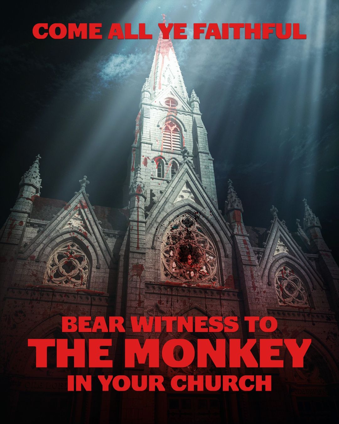 The Monkey poster for church screenings