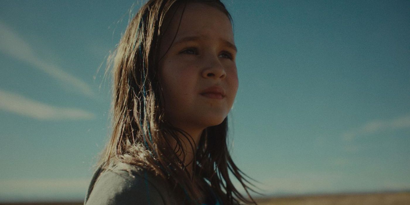 The young girl Ella in the 2025 film Omaha from Sundance