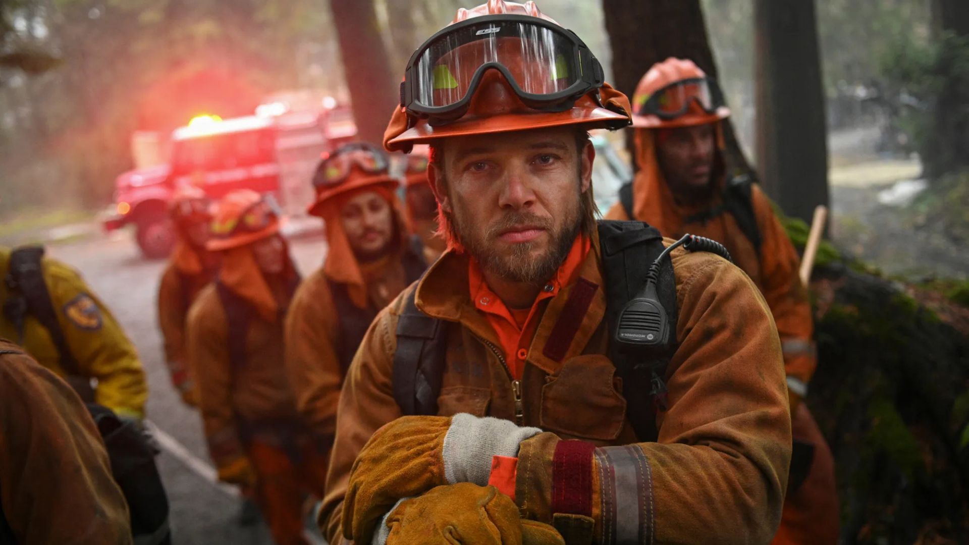 Max Thieriot as Bode Donovan in Fire Country