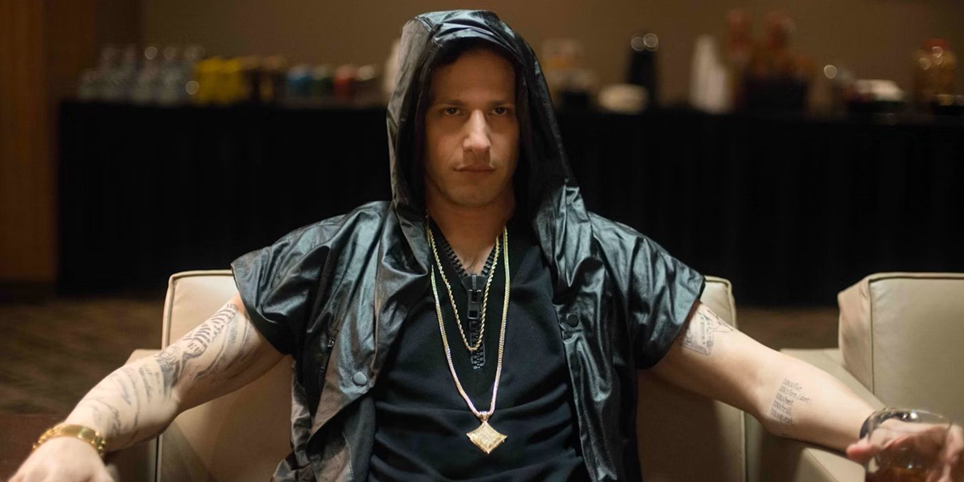 Andy Samberg in Popstar.