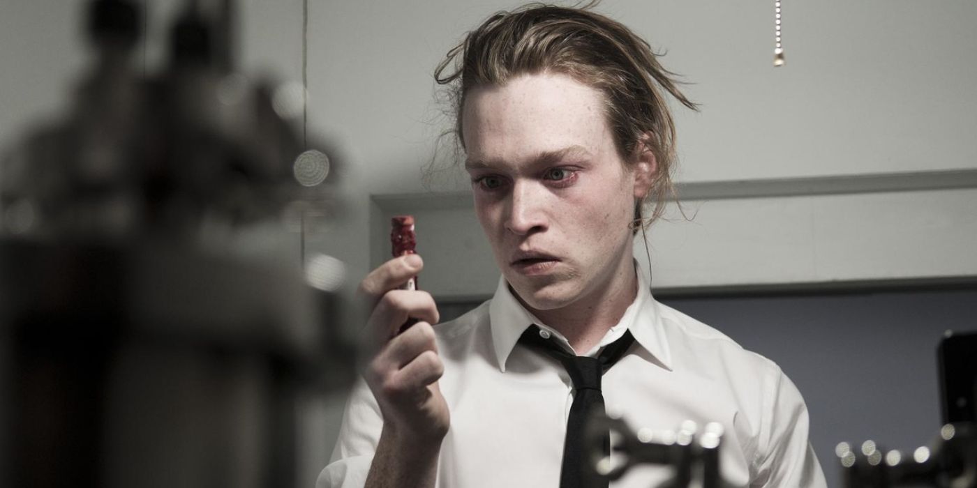 Caleb Landry Jones in Brandon Cronenberg's Antiviral (2012)