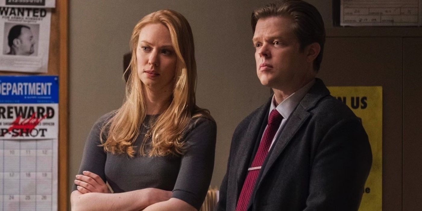 Deborah Ann Woll's Karen Page and Elden Henson's Foggy in Daredevil