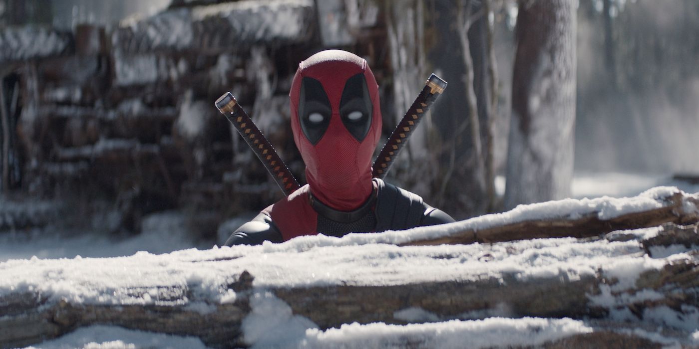 Ryan Reynolds suited up in the opening scene of Deadpool & Wolverine