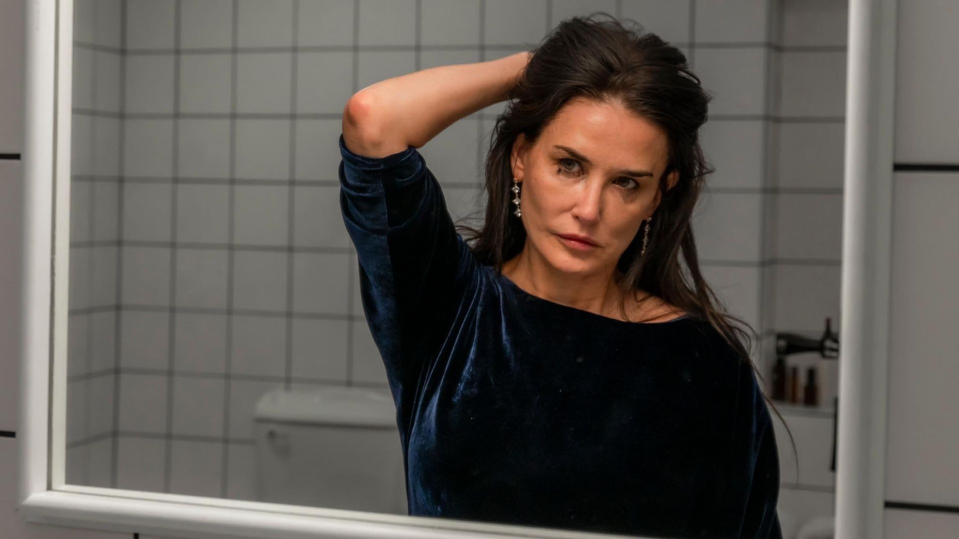 Demi Moore as Elisabeth Sparkle in 2024's The Substance
