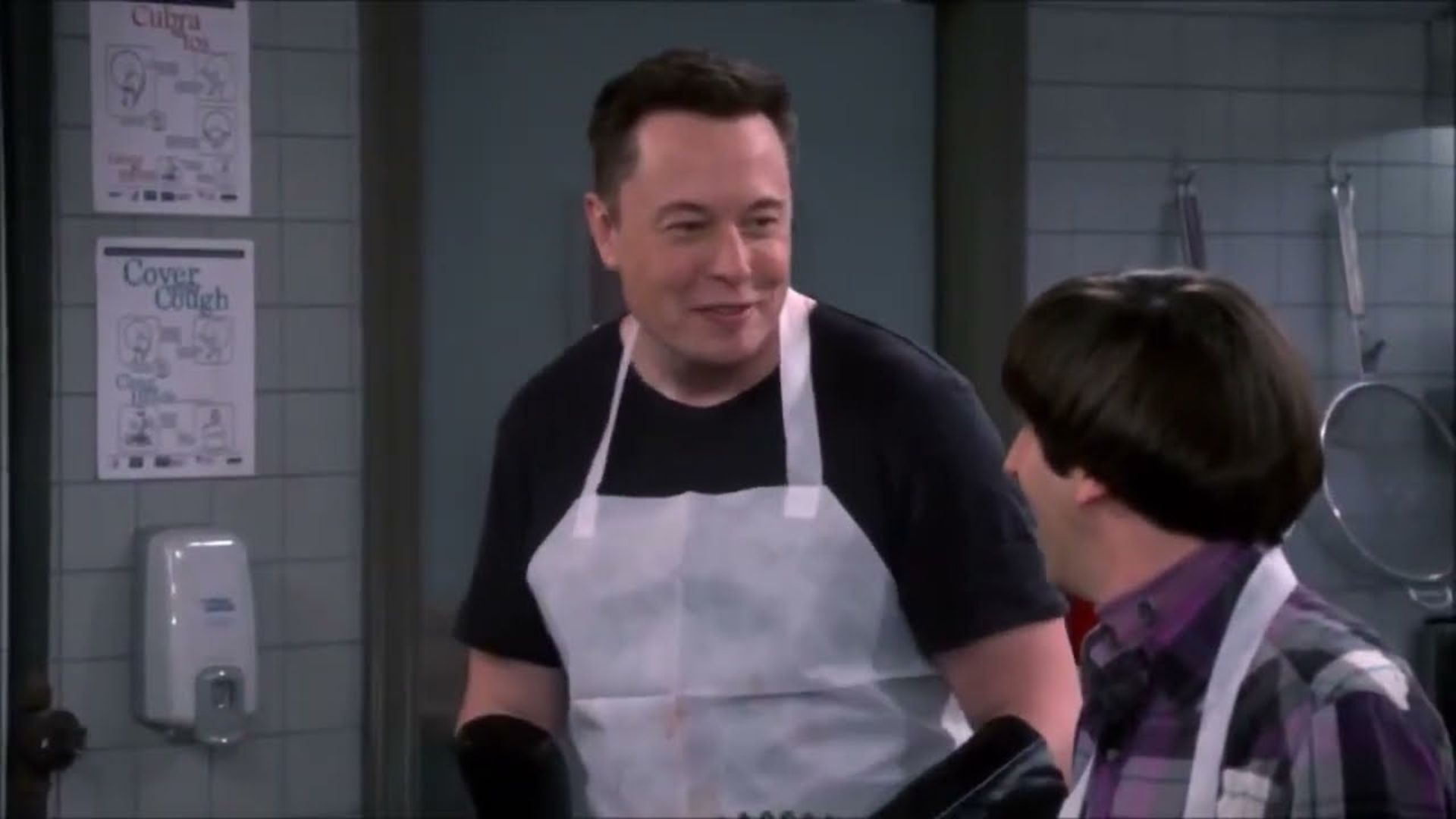 Elon Musk in The Big bang Theory