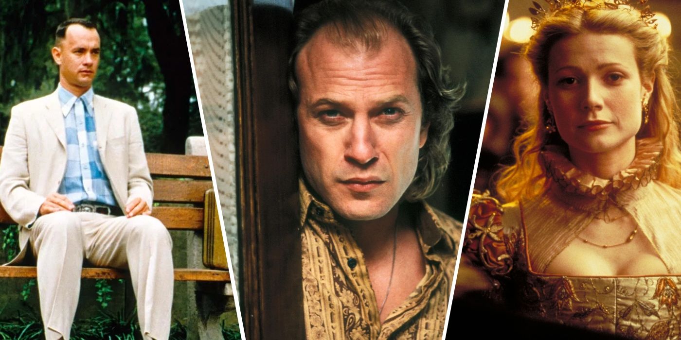 'Forrest Gump,' 'Silence of the Lambs,' 'Shakespeare in love'