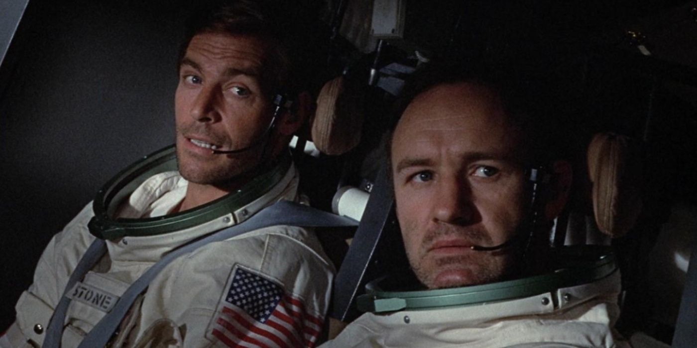 Gene Hackman as an astronaut in Marooned