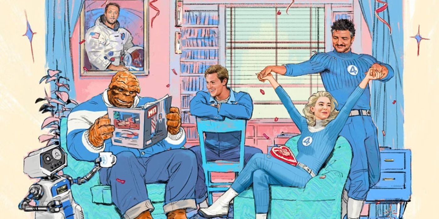 The Fantastic Four: First Steps (2025) Poster