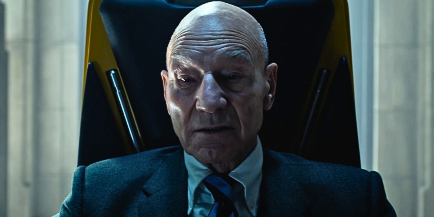 Patrick Stewart as Professor X in Doctor Strange