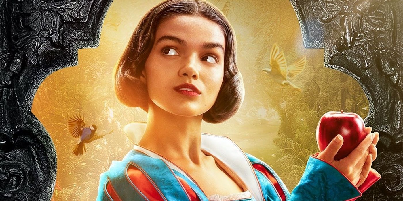 Rachel Zegler as Snow White on poster for Disney's live-action remake