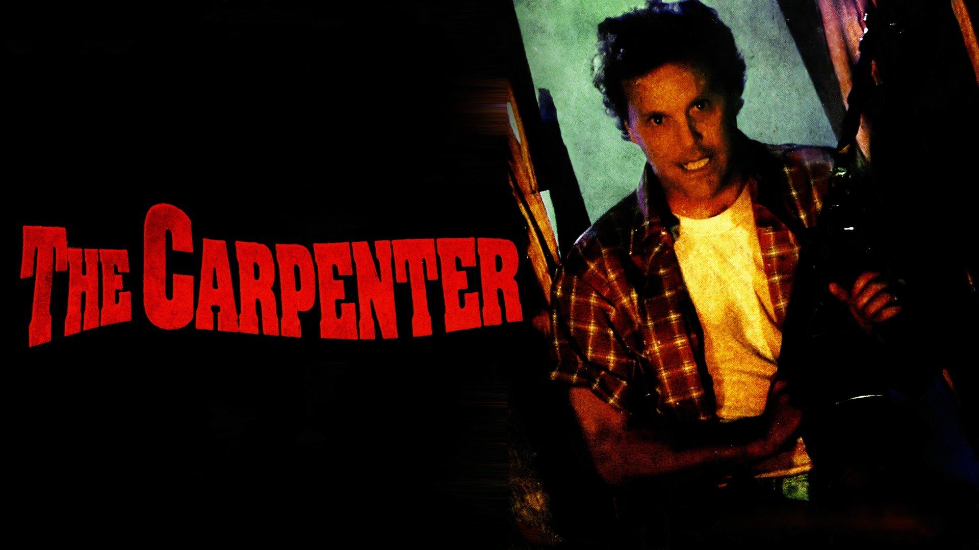 Poster for the horror film The Carpenter (1988) starring Wings Hauser