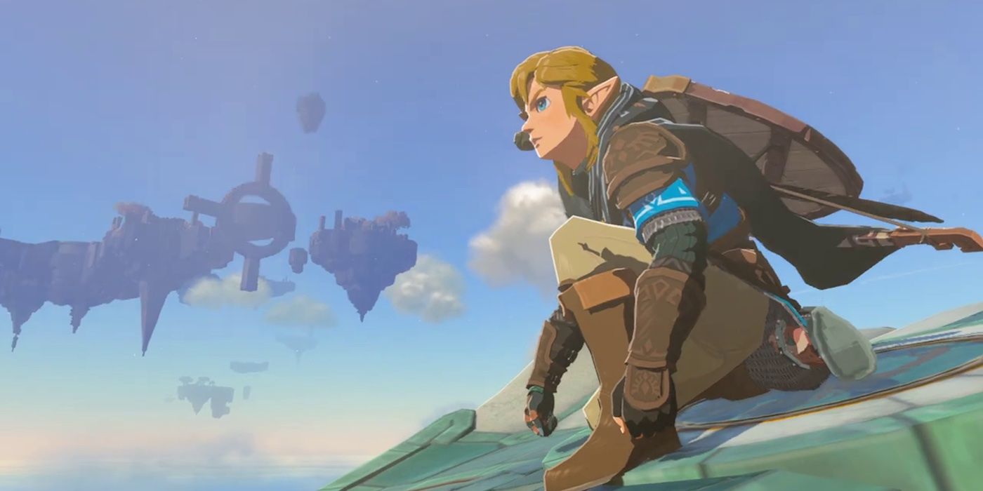 A still from The Legend of Zelda Tears of the Kingdom video game