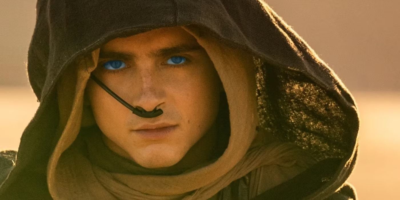 Timothée Chalamet as Paul Atreides in Denis Villeneuve's Dune adaptation