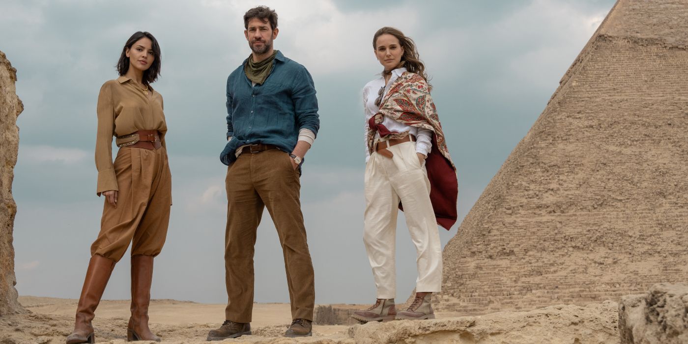 Eiza Gonzalez John Krasinski Natalie Portman Fountain of Youth
