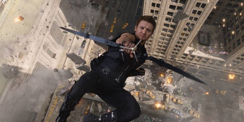 jeremy Renner as Hawkeye in the MCU