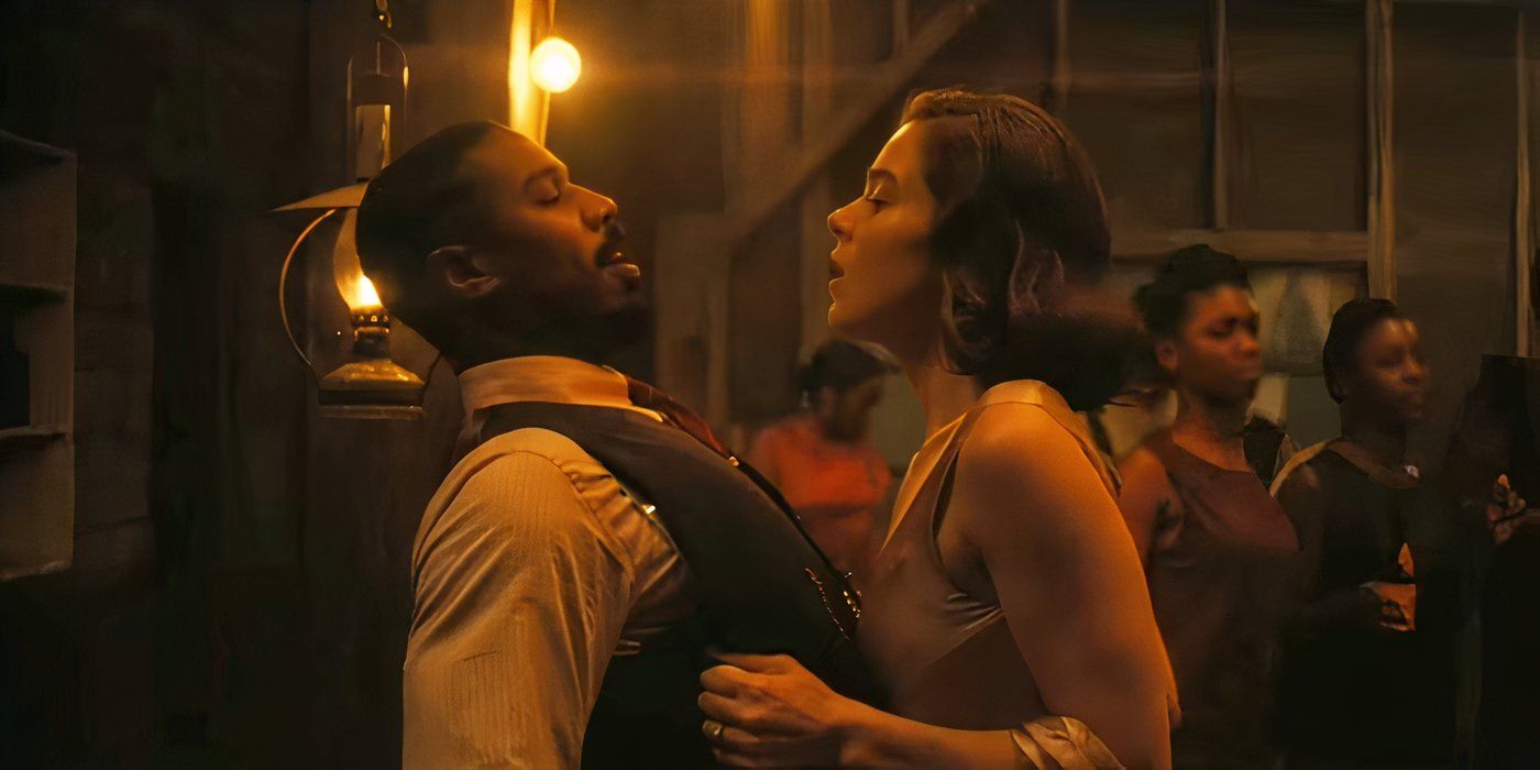 Stack and Mary dancing at the juke joint in Ryan Coogler's 'Sinners'.