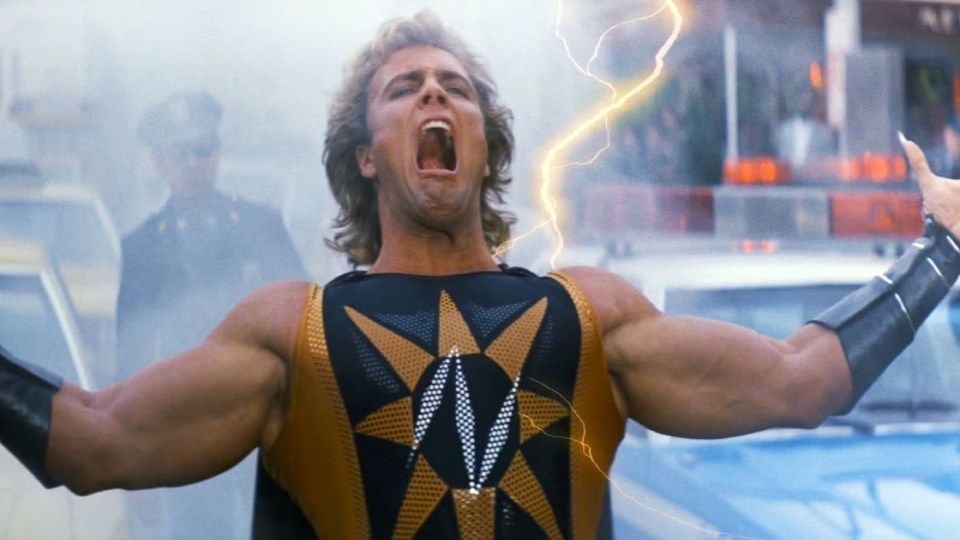 Mark Pillow as Nuclear Man in Superman IV: The Quest for Peace