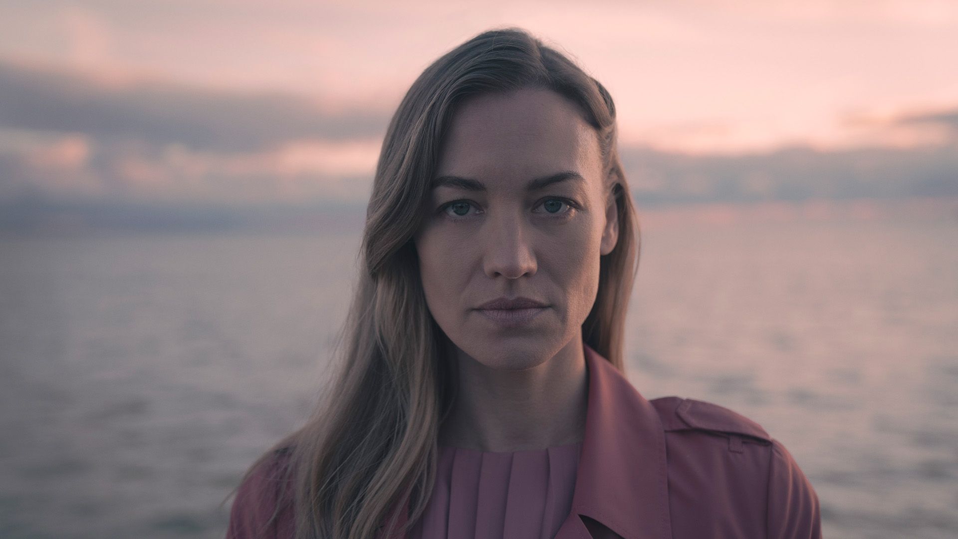 Serena staring in The Handmaid's Tale