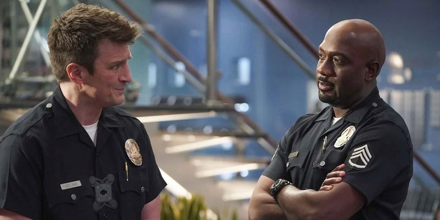 The Rookie Richard T Jones Nathan Fillion