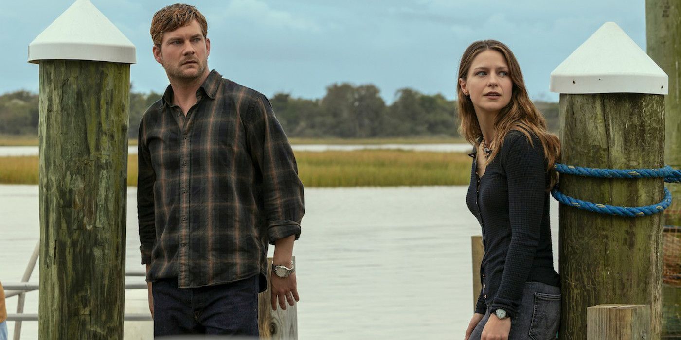 Melissa Benoist and Jake Weary in The Waterfront