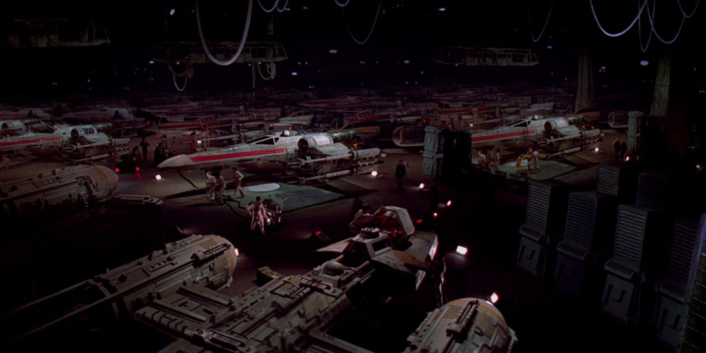 Yavin 4 Rebel Base Hanger in Star Wars