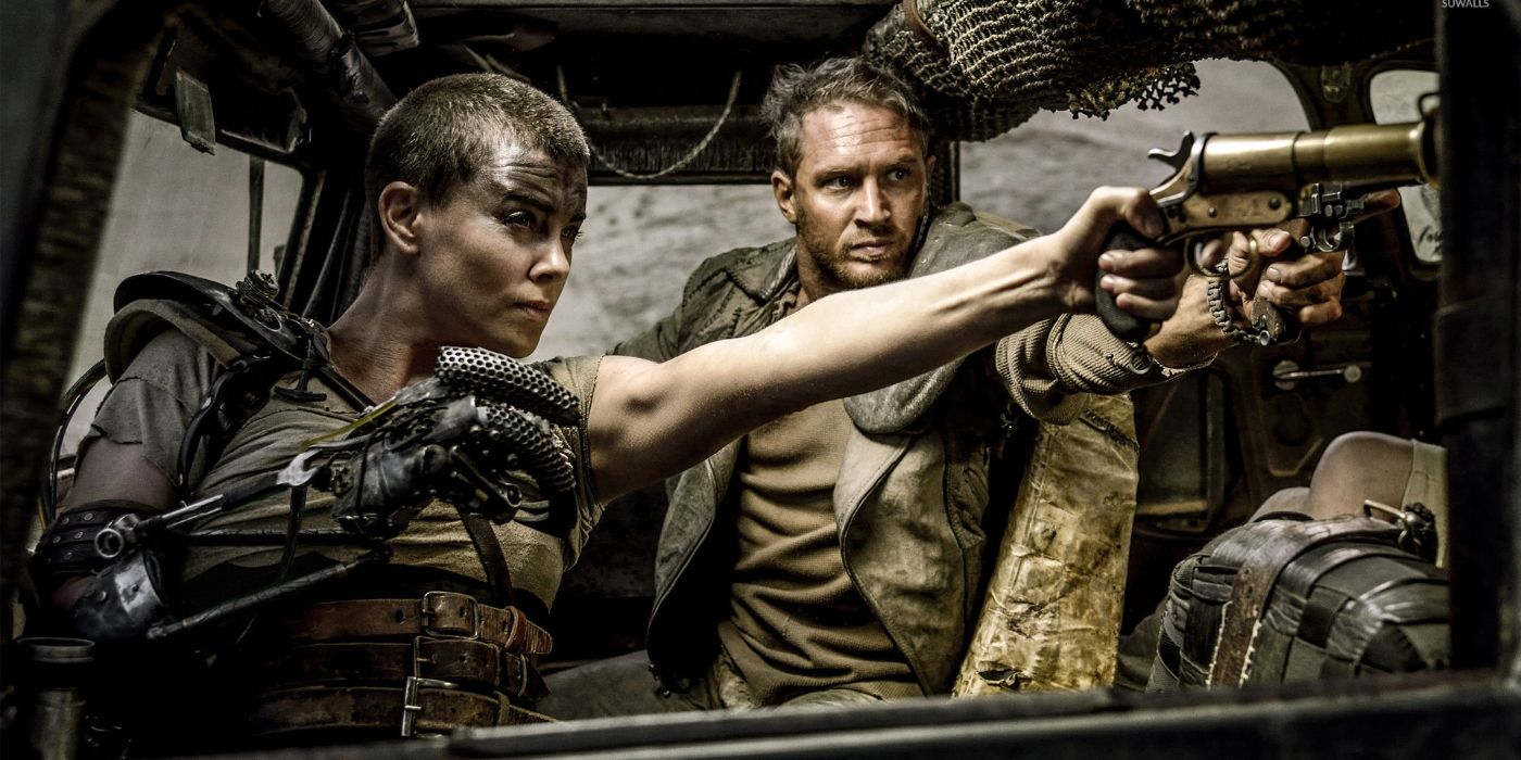Charlize Theron & Tom Hardy in Mad Max: Fury Road