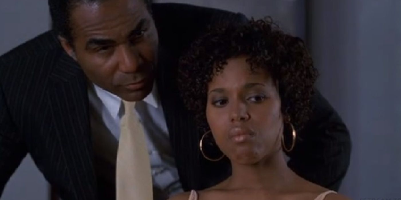 Kerry Washington in a scene from Law & Order