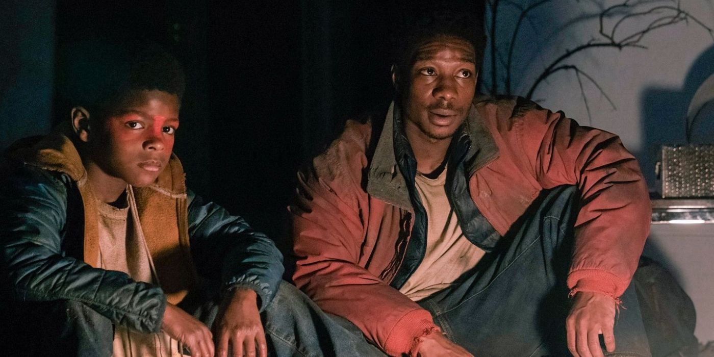 Lamar Johnson and Keivonn Montreal Woodard on The Lastof Us