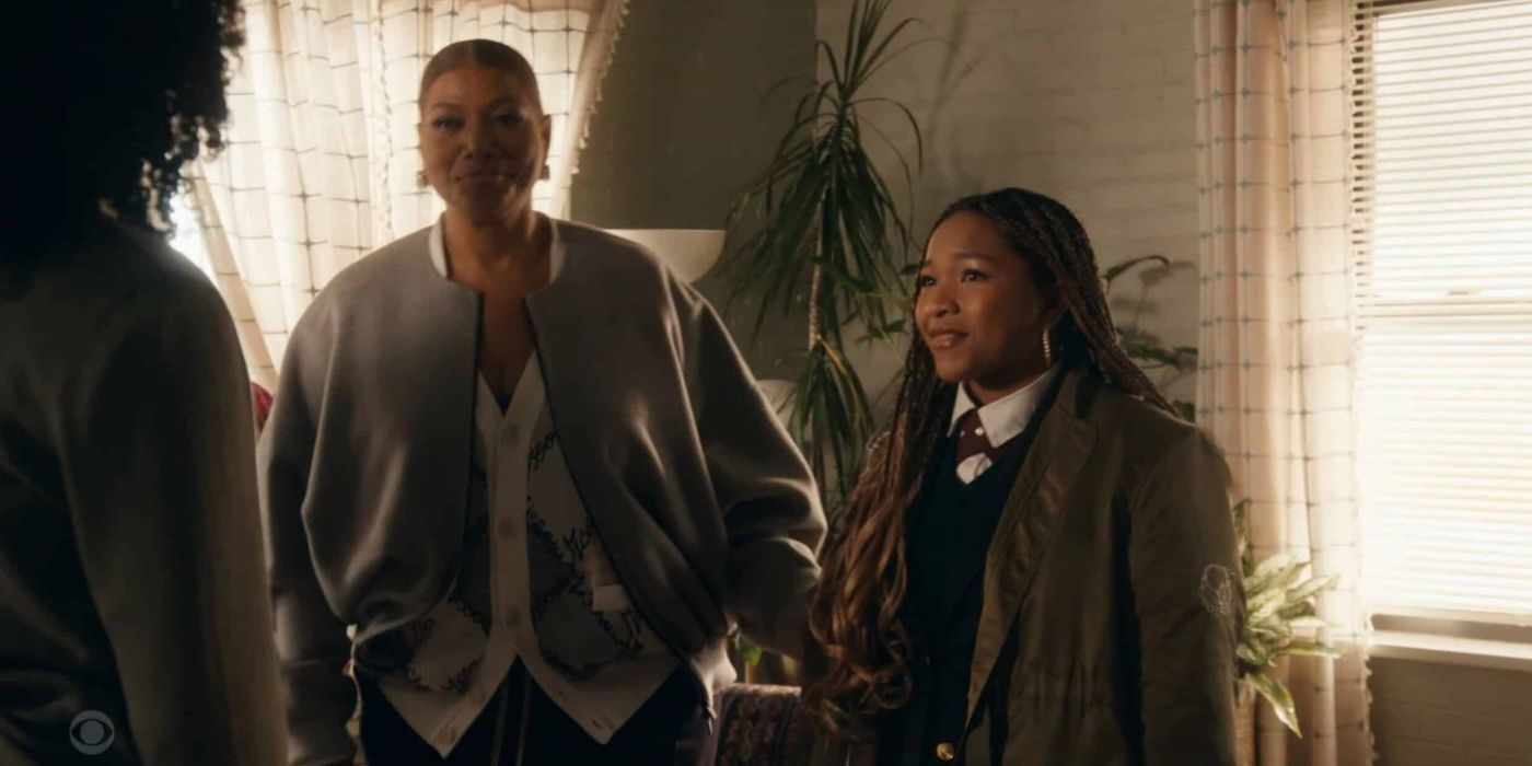Laya DeLeon Hayes and Queen Latifah in The Equalizer