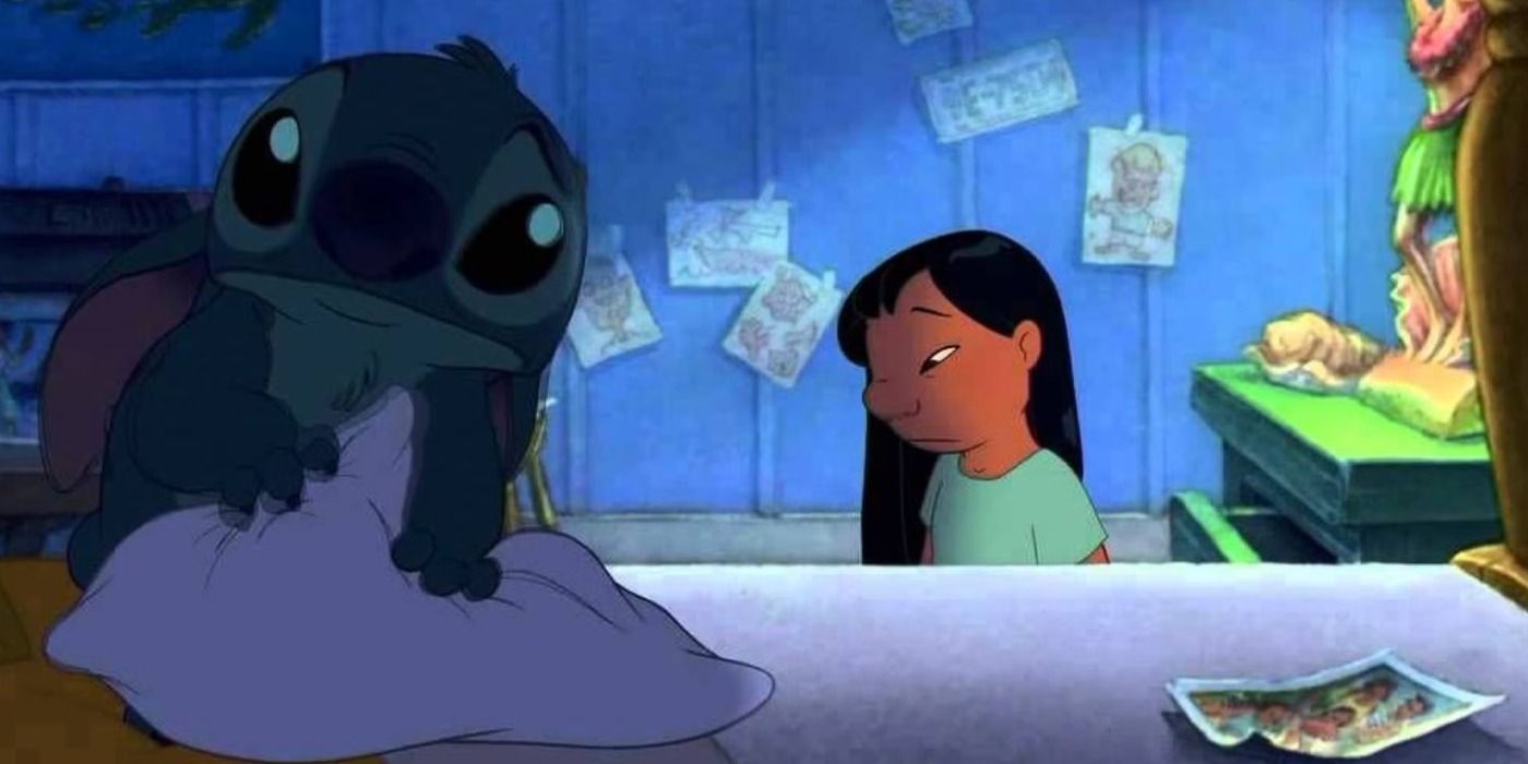 Lilo & Stitch sad