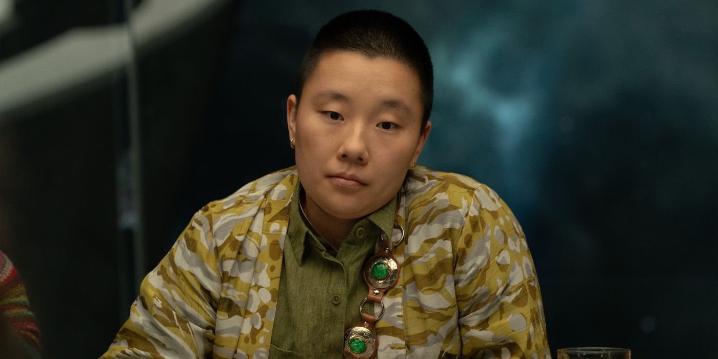 Sabrina Wu as Pin-Lee in Apple TV+'s Murderbot