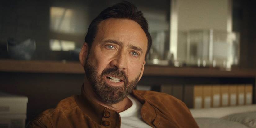 Nicolas Cage as Nick Cage, a fictionalized version of himself, in The Unbearable Weight of Massive Talent