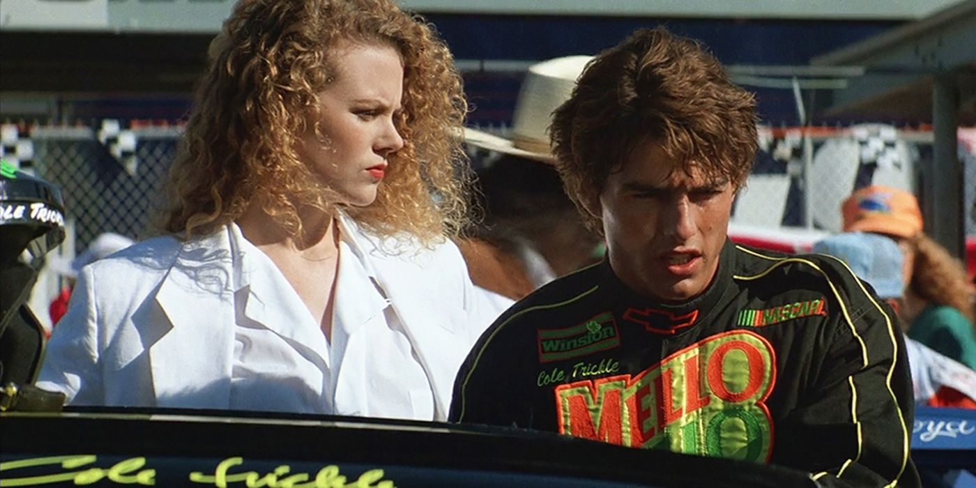 Nicole Kidman & Tom Cruise in Days of Thunder 