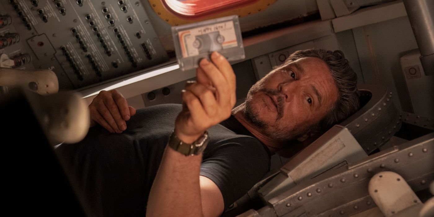 Pedro Pascal as Joel in space in The Last of Us Season 2