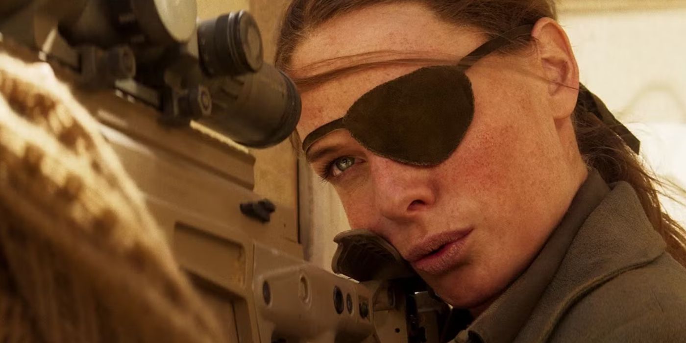 Rebecca Ferguson as Ilsa Faust in Mission Impossible