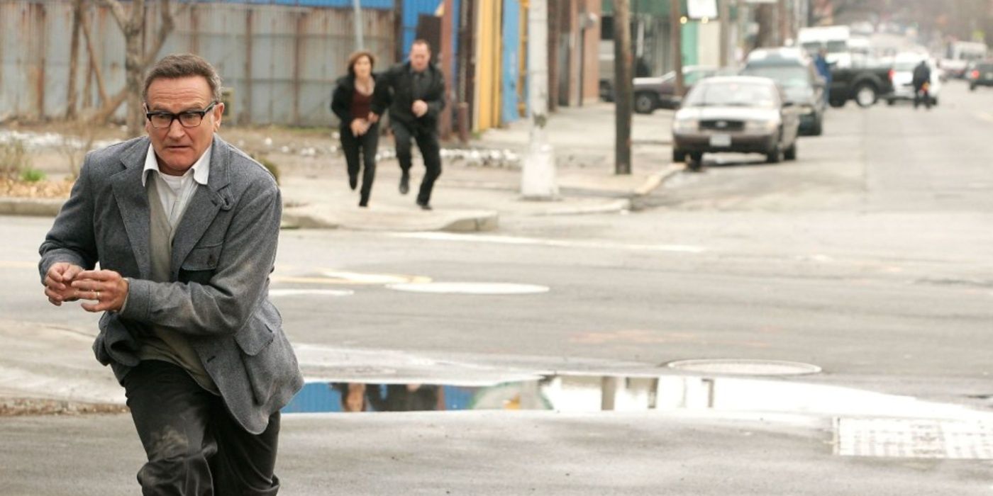 Robin Williams in a scene from Law & Order