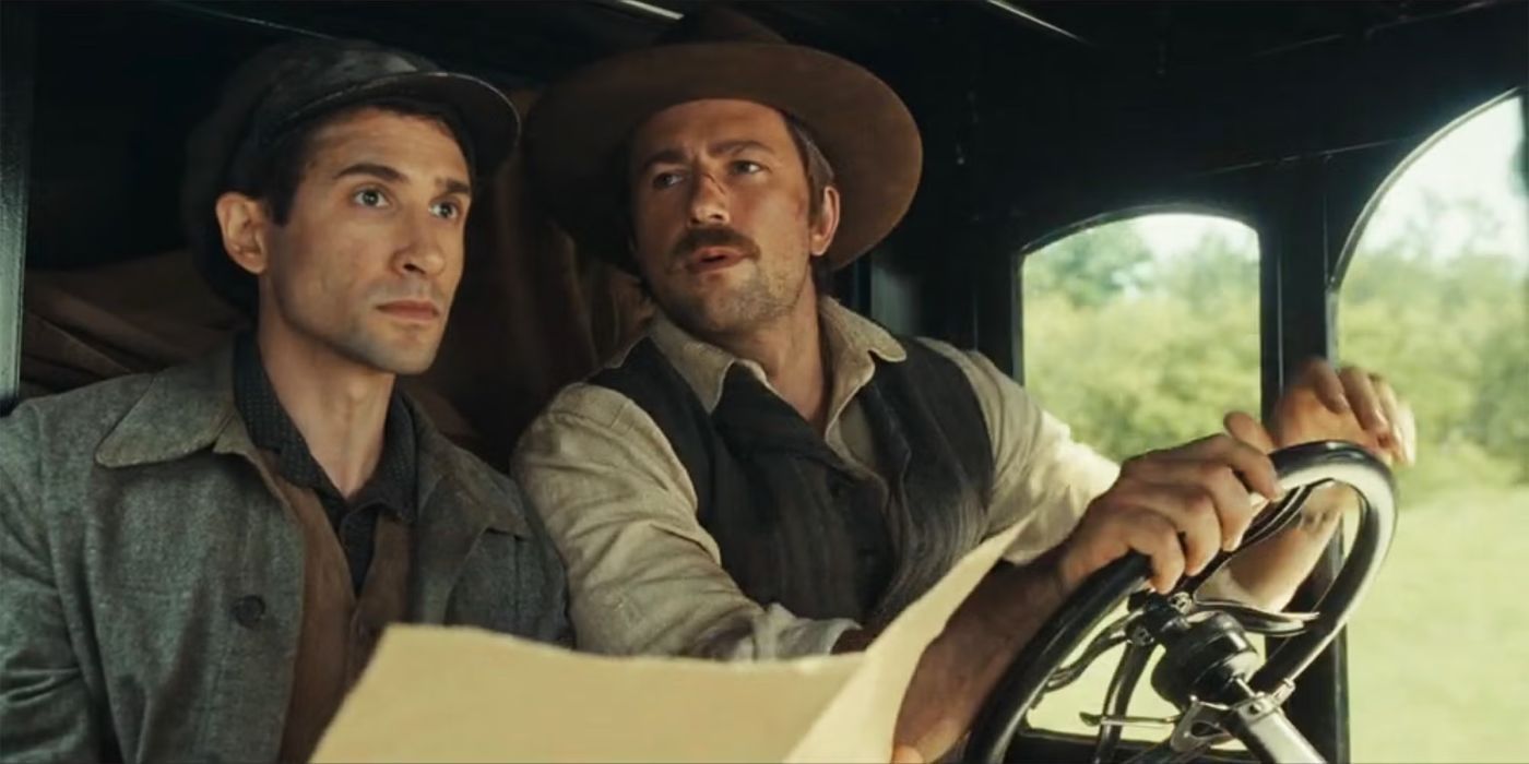 Spencer and Luca go on a bootlegging mission in '1923'