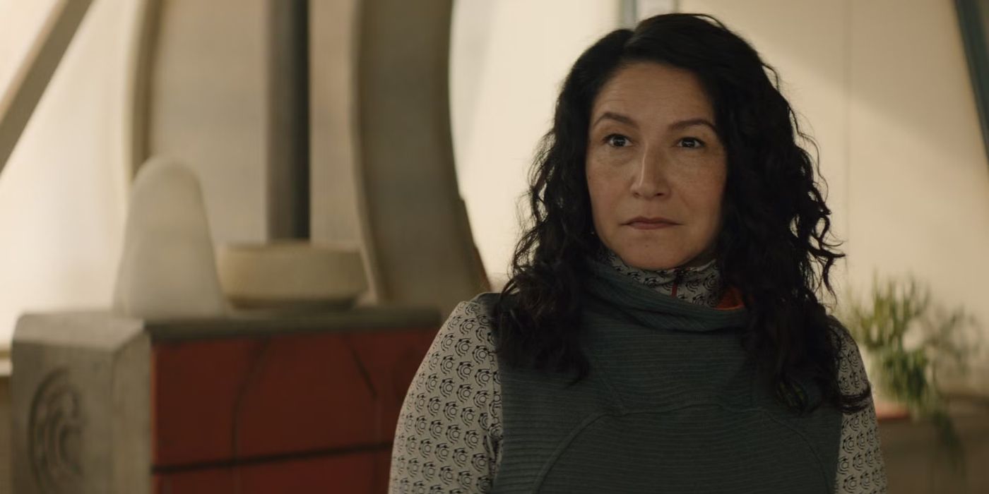 Tamara Podemski as Dr. Bharadwaj in Murderbot
