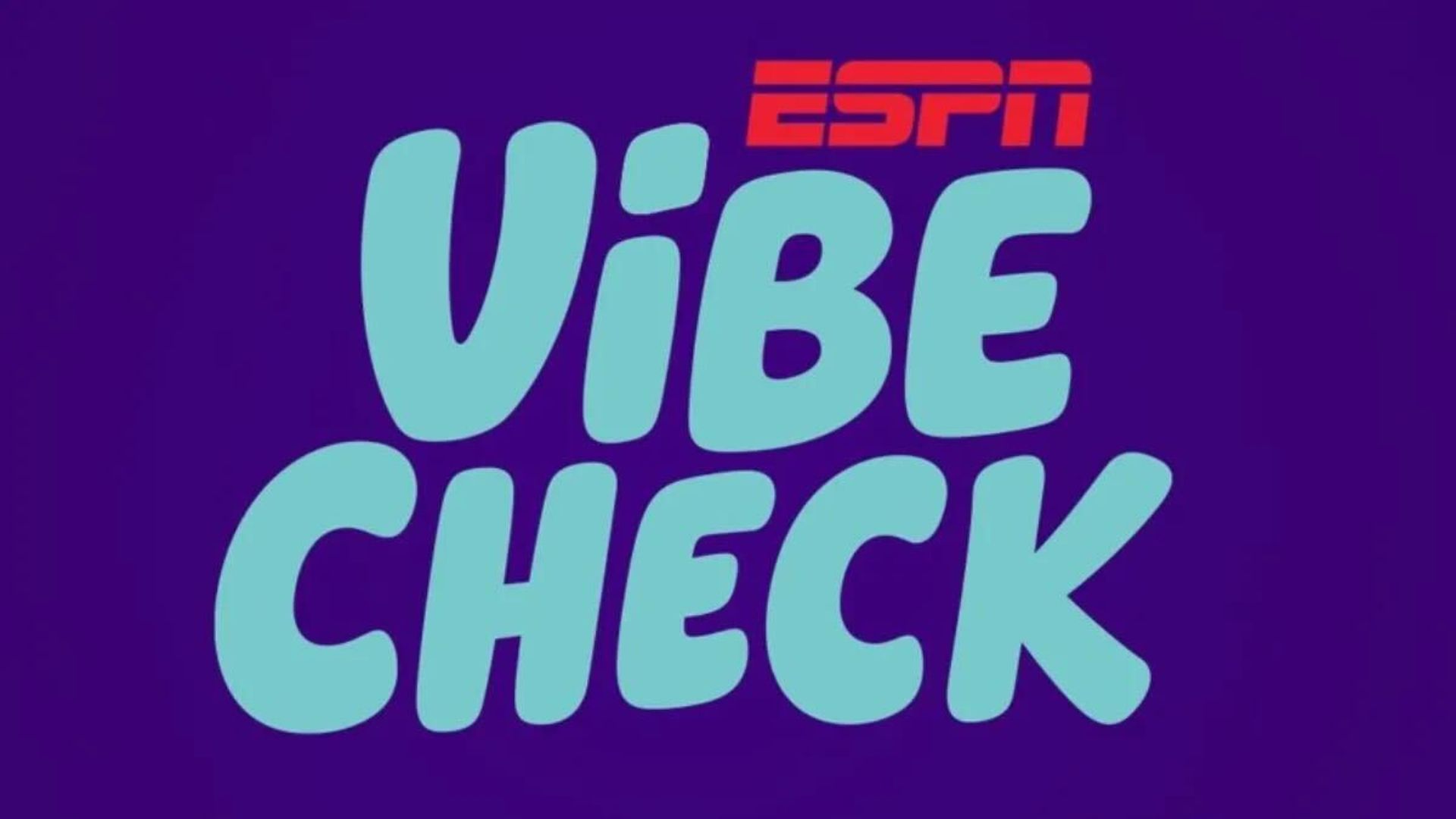 The logo for ESPN's Vibe Check