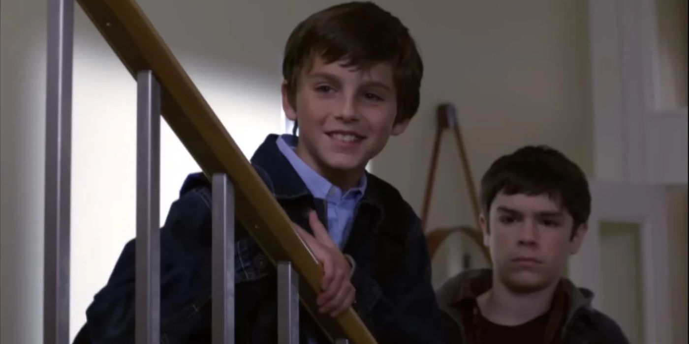 Timothee Charlamet in a scene from Law & Order