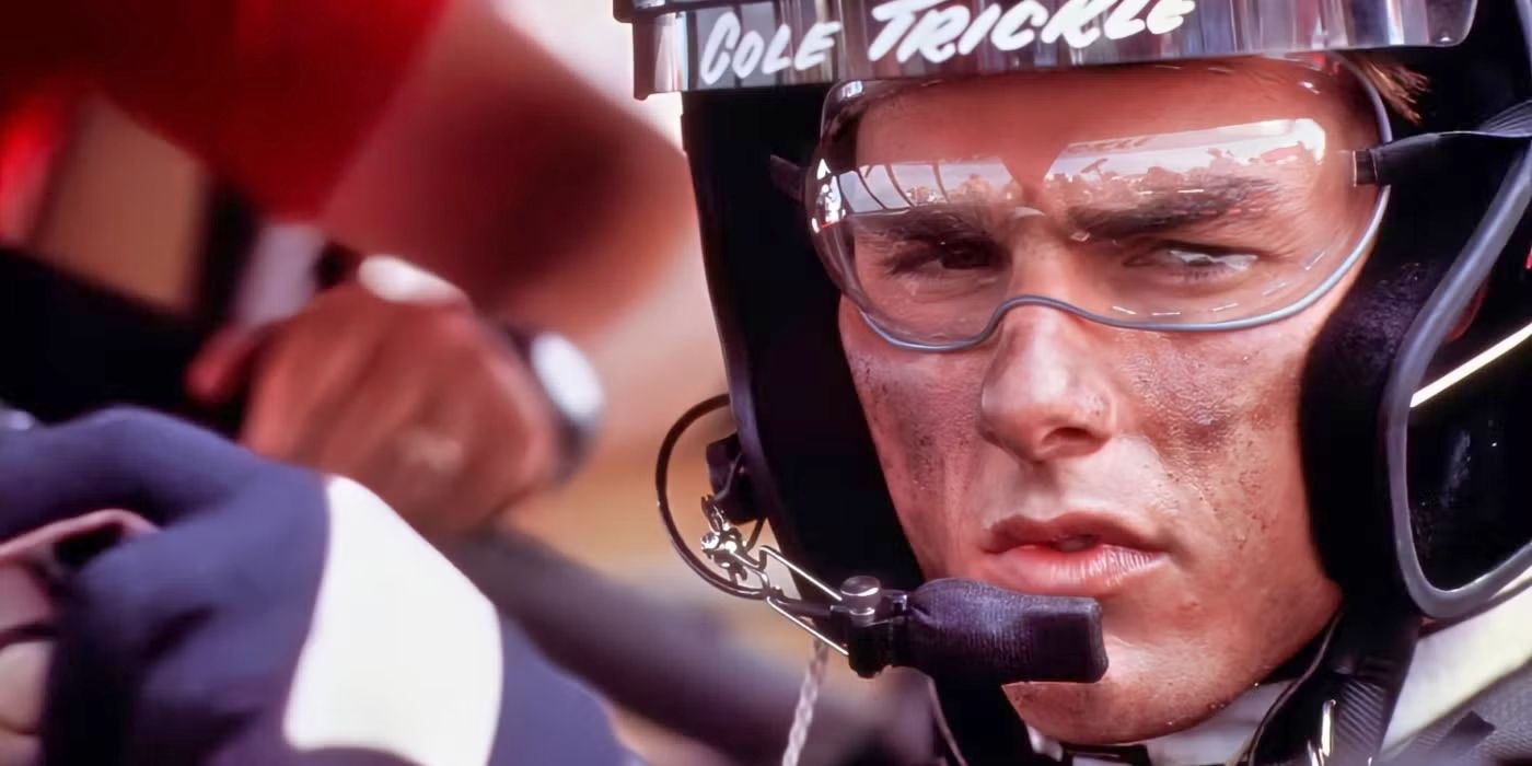 Tom Cruise stars as a NASCAR driver in Days of Thunder